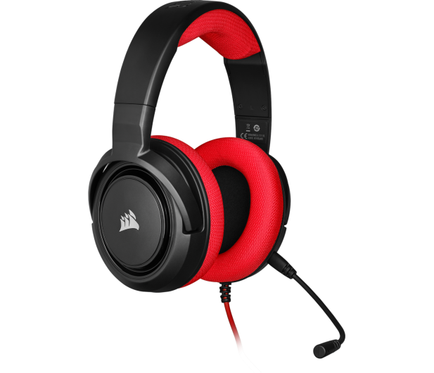 CORSAIR HS35 Czerwone - 504084 - zdjęcie 3